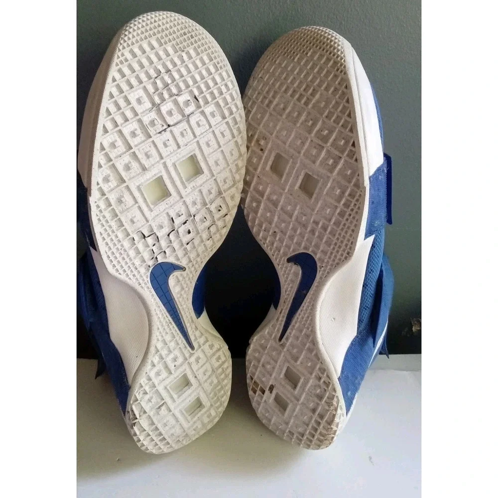 Nike LeBron Soldier XIV 14 Blue‎ White Basketball Shoes Sneakers